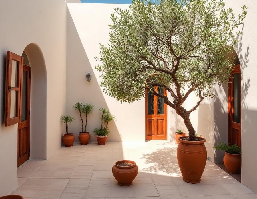 Courtyard townhouse